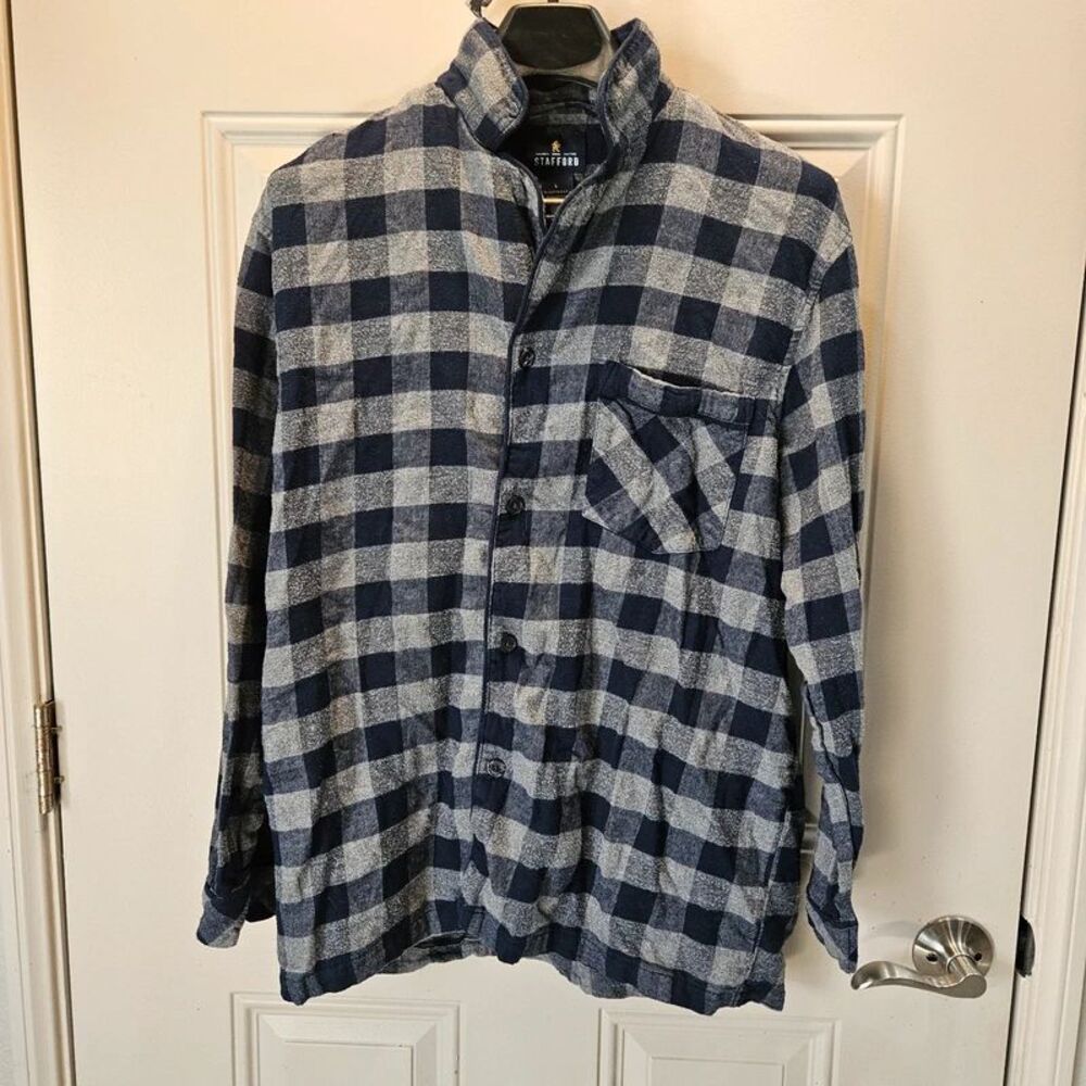 Men's Stafford flannel sleepwear size large
